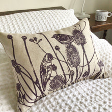 Load image into Gallery viewer, Lavender and chamomile sleep pillow ‘Teasels’